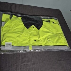 Safety Jacket S308VR‎ Waterproof Yellow Black 2XL